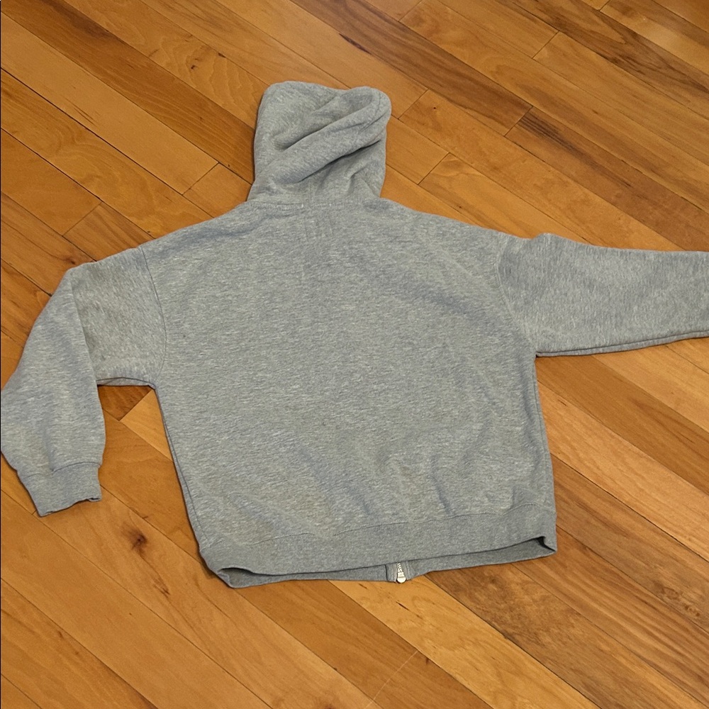 Zara Kids Gray Hoodie Jacket - Picture 5 of 5